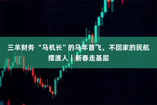 三羊财务 “马机长”的马年首飞，不回家的民航摆渡人｜新春走基层